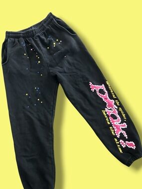 Sp5der Pnk Sweatpants